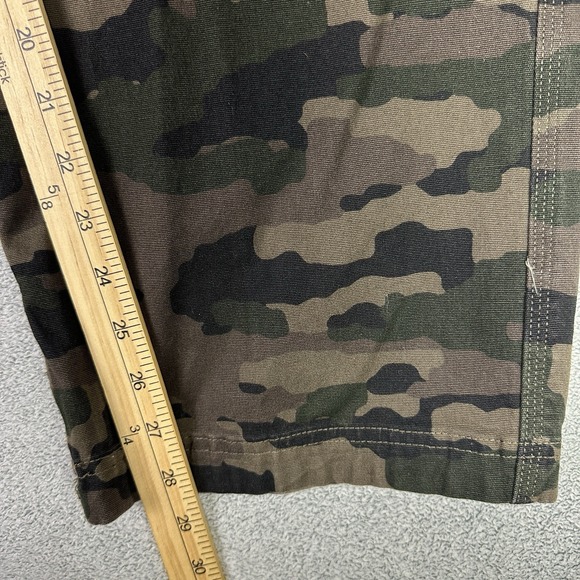 Duluth Trading Pants Mens 40x28 Camo Flex Fire Hose Cargo Gorpcore Workwear READ - Picture 8 of 11